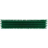 Push Broom Head, Fine/Stiff Bristles, 16-1/2", Polyester/Polypropylene, Green Southpoint Industrial Supply