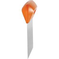 Flexible Stainless Steel Dough Cutter/Scraper, Orange, 4-1/2" W x 5-3/4" L Southpoint Industrial Supply
