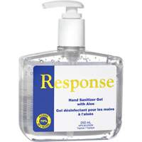 Response&reg; Hand Sanitizer Gel with Aloe, 250 ml, Pump Bottle, 70% Alcohol Southpoint Industrial Supply