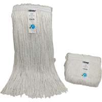T&ecirc;te de vadrouille &eacute;troite &agrave; 4 plis, Rayonne, 32 oz, Style Coup&eacute; Southpoint Industrial Supply