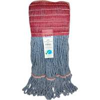 Wide-Band Mop Head, Antimicrobial/Floor Finishing/Specialty, Cotton/Rayon/Synthetic, Loop Style Southpoint Industrial Supply