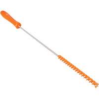 Tube Brush, Stiff Bristles, 19-7/10" Long, Orange Southpoint Industrial Supply