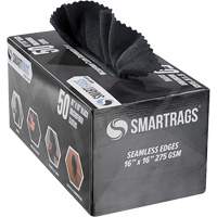 Chiffon lourd SmartRags, Microfibre, Noir Southpoint Industrial Supply