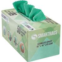 Chiffon lourd SmartRags, Microfibre, Vert Southpoint Industrial Supply