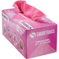 Chiffon lourd SmartRags, Microfibre, Rose Southpoint Industrial Supply