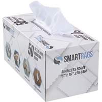 Chiffon lourd SmartRags, Microfibre, Blanc Southpoint Industrial Supply