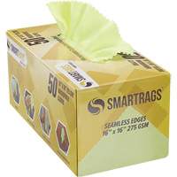 Chiffon lourd SmartRags, Microfibre, Jaune Southpoint Industrial Supply