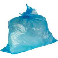 Sacs &agrave; d&eacute;chets de calibre industriel, Fort, 26" la x 36" lo, 0,9 mils, Bleu, Capacit&eacute; 45 L (12 gal.) Southpoint Industrial Supply