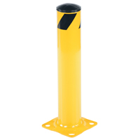 Butoir de s&eacute;curit&eacute;, Acier, 24" h x 4,5" la, Jaune Southpoint Industrial Supply