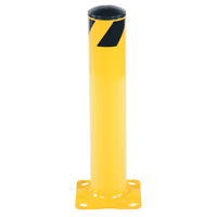 Butoir de s&eacute;curit&eacute;, Acier, 24" h x 4,5" la, Jaune Southpoint Industrial Supply