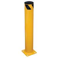 Butoir de s&eacute;curit&eacute;, Acier, 36" h x 5,5" la, Jaune Southpoint Industrial Supply