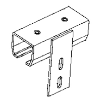 Curtain Partition Wall Connector KB020 | Southpoint Industrial Supply