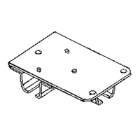 Ceiling Mount Curtain Partition Connector KB022 | Southpoint Industrial Supply
