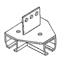 Beam Mount Curtain Partition Connector Southpoint Industrial Supply