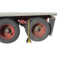 Ergo Handle Wheel Chock, 9-1/4" x 8" x 6", Black KI275 | Southpoint Industrial Supply