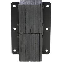 Laminated Dock Bumper, Vertical, Rubber, 13-1/4" W x 4-1/2" D x 20" H Southpoint Industrial Supply