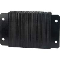 Butoirs de quai lamell&eacute;s, Horizontal, Caoutchouc, 18" la x 4" p x 12" h Southpoint Industrial Supply