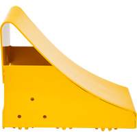 Ice Chocks, Steel, Yellow, 8-1/16" W x 10-5/8" D x 8-13/16" H Southpoint Industrial Supply