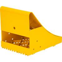 Ice Chocks, Steel, Yellow, 8-1/16" W x 10-5/8" D x 8-13/16" H Southpoint Industrial Supply