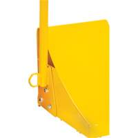 Ice Chock with Ergonomic Handle, Steel, Yellow, 8-1/16" W x 10-5/8" D x 8-13/16" H Southpoint Industrial Supply