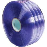 Ribbed Strip Curtain, 164' x 8" x 0.08" Southpoint Industrial Supply