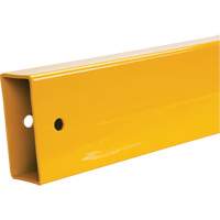 Lift-Out Guard Rail, Steel, 3' L x 4" H, Safety Yellow Southpoint Industrial Supply
