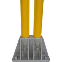 Garde-corps pour barri&egrave;re de s&eacute;curit&eacute;, Acier, 36" lo x 42" h, Jaune Southpoint Industrial Supply