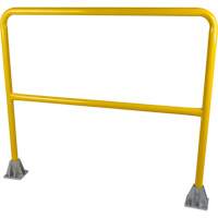 Garde-corps pour barri&egrave;re de s&eacute;curit&eacute;, Acier, 48" lo x 42" h, Jaune Southpoint Industrial Supply