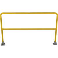 Garde-corps pour barri&egrave;re de s&eacute;curit&eacute;, Acier, 72" lo x 42" h, Jaune Southpoint Industrial Supply