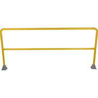 Garde-corps pour barri&egrave;re de s&eacute;curit&eacute;, Acier, 84" lo x 42" h, Jaune Southpoint Industrial Supply