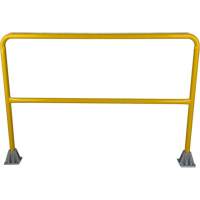 Garde-corps pour barri&egrave;re de s&eacute;curit&eacute;, Acier, 60" lo x 42" h, Jaune Southpoint Industrial Supply