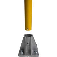 Garde-corps pour barri&egrave;re de s&eacute;curit&eacute;, Acier, 60" lo x 42" h, Jaune Southpoint Industrial Supply