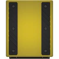 Cale de roue ultra-robuste pour l'exploitation mini&egrave;re Checkers Safety, PEHD, Jaune, 14-1/2" la x 17-1/2" p x 16" h Southpoint Industrial Supply