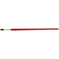 Round Marking Paint Brush, 1/4" Brush Width, Camel Hair, Wood Handle Southpoint Industrial Supply