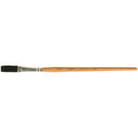 One Stroke Paint Brush, 3/8" Brush Width, Ox Hair, Wood Handle Southpoint Industrial Supply