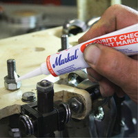 Marqueur de peinture de contr&ocirc;le de s&eacute;curit&eacute;, 1,7 oz, Tube, Orange Southpoint Industrial Supply