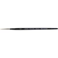 Round Artist Brush, #2/0 Brush Width, Synthetic, Wood Handle Southpoint Industrial Supply