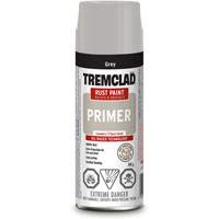 Tremclad&reg; Rust Primer Spray, Grey, Very Flat, Aerosol Can Southpoint Industrial Supply