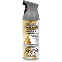 Peinture &agrave; pulv&eacute;riser Universal, Gris nickel antique, Plat/M&eacute;tallique, Canette a&eacute;rosol Southpoint Industrial Supply