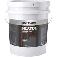 Rev&ecirc;tement acrylique &eacute;lastom&egrave;re Noxyde, 5 gal., Seau, Gris Southpoint Industrial Supply