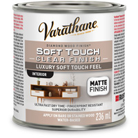 Varathane&reg; Diamond Wood Finish&reg; Coating, 236 ml, Clear, Matte Southpoint Industrial Supply