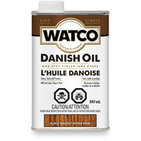 Huile danoise Watco, 947 ml, Noyer noir, Transparent Southpoint Industrial Supply