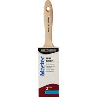 Master Trim Brush, Poly/Nylon, Wood Handle, 2" Width Southpoint Industrial Supply