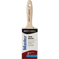 Master Trim Brush, Poly/Nylon, Wood Handle, 2-1/2" Width Southpoint Industrial Supply