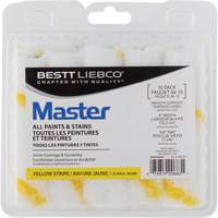 Master Yellow Stripe Mini Roller, 10 mm (3/8") Nap, 101.6 mm (4") L Southpoint Industrial Supply