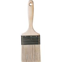 One Coat Trim & Wall Brush, White China, Wood Handle, 3" Width Southpoint Industrial Supply