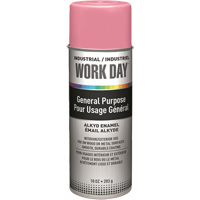 Industrial Work Day Paint, Pink, Gloss, 10 oz., Aerosol Can Southpoint Industrial Supply