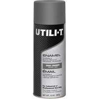 Peinture-&eacute;mail en a&eacute;rosol polyvalent UTILI-T, Appr&ecirc;t gris, 10 oz/283 g, Canette a&eacute;rosol Southpoint Industrial Supply