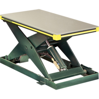 Table &eacute;l&eacute;vatrice hydraulique &agrave; ciseaux Backsaver, Acier, 24" la x 48" lo, Capacit&eacute; 2000 lb Southpoint Industrial Supply