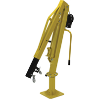Winch Operated Truck Jib Crane, 500 lbs. (0.25 tons) Capacity, 102' Max. Clearance LU494 | Southpoint Industrial Supply
